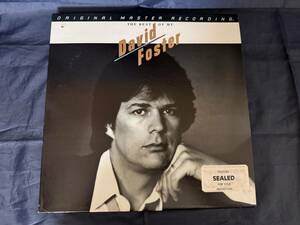 MFSL1-123 PROMO GOLD STAMP Mobile Fidelity Sound Lab モービルフィディリティ盤 デイヴィッド・フォスター David Foster The Best Of Me