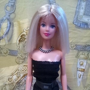 マテル Barbie　1966マテルブロンドショートヘア　服自作