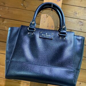 73 kate spade ケイトスペード　2way トートバッグ ブラック ショルダーバック　20231030