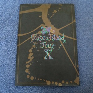 X JAPAN エックス ジャパン Rose & Blood Tour ツアー パンフレット　TOSHI/HIDE/PATA/TAIJI/YOSHIKI
