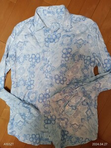 イタリー製ETROドレスシャツ＜XL＞USED