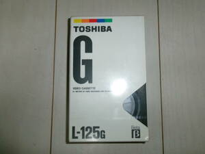 ベータ　β　東芝ビデオカセットテープ　L-125G