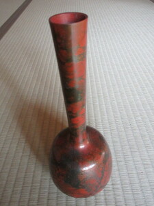 華道具 花器 一輪挿し 高岡銅器 正晴造 鋳銅　花瓶　花入れ　華道具