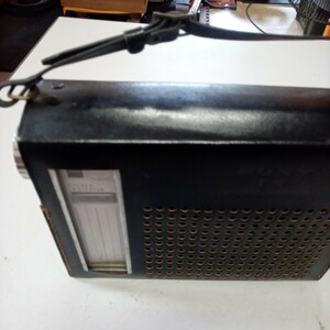 SONY ソニー FMステレオアダプター STA-110 ラジオ 皮ケース付き 　美品　現状品　⑪