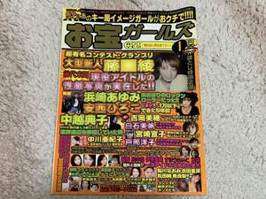 お宝ガールズ　2003年1月号　浜崎あゆみ 安西ひろこ 中越典子 吉岡美穂他　送料無料