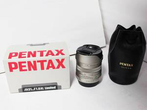 ペンタックス　PENTAX 単焦点レンズ　 FA31mm F1.8AL Limited　中古