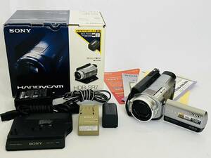 〇館y38 SONY HDR-SR7 ソニー デジタルHDビデオカメラ ハンディカム 動作品 付属品多数 バッテリー 充電器 箱付き