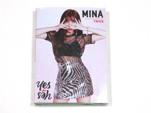 送無) TWICE/トゥワイス MINA ミナ★折りたたみ MEMO BOOK メモ帳 新品 YY