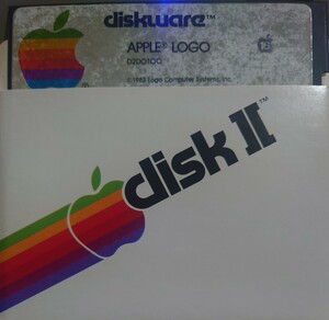 Apple　diskware D2D0100 APPLE LOGO（付 pdfマニュアル）