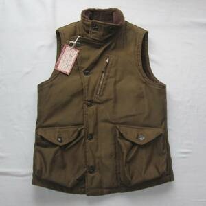 ☆ フリーホイーラーズ “WINTER AVIATOR’S VEST” (36) レッドカーキ / ウィンターアヴィエイターズ ベスト / FREEWHEELERS