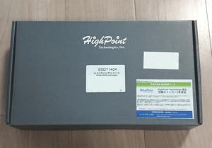 HighPoint SSD7140A NVMe M.2 SSD 8枚搭載用RAIDコントローラー