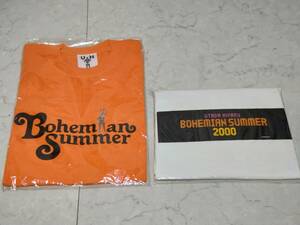 c9748◆未使用◆宇多田ヒカル UTADA HIKARU　ボヘミアンサマー ツアーBOHEMIAN SUMMER 2000 Tシャツ２枚