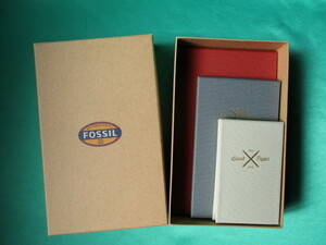 FOSSIL フォッシル　メモ帳　３冊セット　未使用品