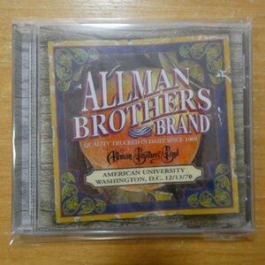 821229111120;【CD】ALLMAN BROTHERS BAND / AMERICAN UNIVERSITY 12/13/70