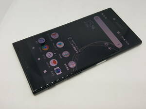 外観Bランク☆ジャンク品☆au☆SOV35(ブラック) Xperia XZs★1625000535☆12/7☆