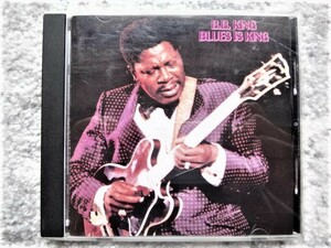 D【 B.B.KING / BLUES IS KING 】国内盤　CDは４枚まで送料１９８円