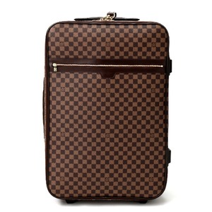 ルイヴィトン スーツケース N23247 ペガス70 ブラウン ダミエ LOUIS VUITTON キャスター付き旅行かばん ユニセックス 中古