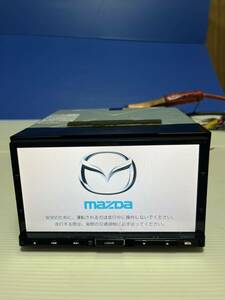 中古マツダKENWOOD メモリーナビナビ CA9K2 2014年度地図データ作動確認済　DVD/CD/SDカード/USB/ipod/Bluetooth