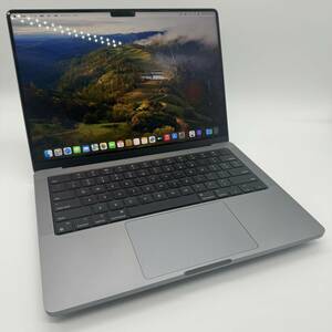 【良品】Apple MacBook Pro 18,4 2021 14inch Retina M1 Max 10コア 1TB SSD 64GB メモリ スペースグレイ 動作保証