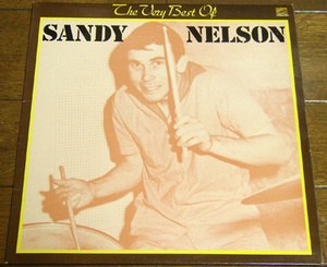 Sandy Nelson - LP/Teen Beat,All Night Long,Let There Be Drums,Drums A Go Go,You Name It,イギリス盤,1976,Sunset Records - SLS 50411