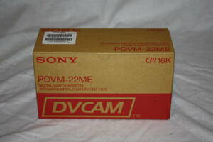 SONY PDVM-22ME(10本)　希少！新品未使用メモリーありテープ