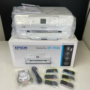 【未使用品】 EPSON エプソン インクジェットプリンター EP710A 2018年 /SI6941-120