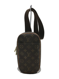 LOUIS VUITTON◆ポシェット・ガンジュ_モノグラムキャンバス/PVC/BRW