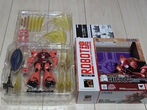 即決極美品 ROBOT魂 機動戦士ガンダム SIDE MS MS-14S シャア専用ゲルググver.A.N.I.M.E. おまけ台座魂ステージ付 ロボット魂 フィギュア