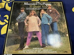 The Mamas＆The Papas★中古LP/UK盤「ママス＆パパス～20Greatest Hits」