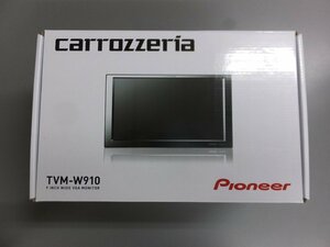 【店頭展示品・通電確認済】パイオニア カロッツェリア 9V 型ワイドVGA モニター TVM-W910 ヘッドレスト