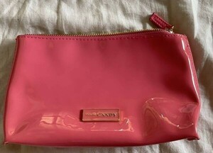 PRADA CANDY プラダ キャンディ　ピンク　保管品　美品　ポーチ　エナメル