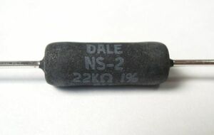 [2本] NS-2 22kΩ Vishay Dale 無誘導巻線抵抗 最高音質！