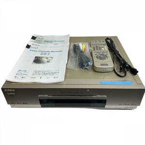  【リモコン付属】SONY DV/VHSダブルビデオデッキ WV-DR7　#4240005