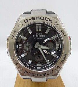CASIO　カシオ　GーSHOCK　G-ショック　腕時計　GST-W110　Gスチール　樹脂バンド　箱なし　中古品　