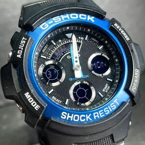 CASIO カシオ G-SHOCK ジーショック AW-591-2A 腕時計 アナデジ クオーツ 多機能 カレンダー ワールドタイム 新品電池交換済み 動作確認済