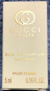 GUCCI◆GUILTY EAU DE PARFUM INTENSE POUR FEMME◆5ml