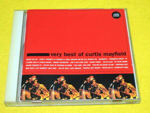 ベリー・ベスト・オブ・カーティス・メイフィールド 日本盤 CD very best of Curtis Mayfield ザ・インプレッションズ 