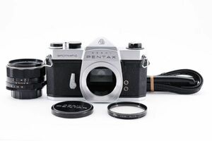 【１円スタート 動作確認済】Asahi Pentax ペンタックス Spotmatic SP+ Super-Multi-Coated Takumar 55mm f1.8 1984846