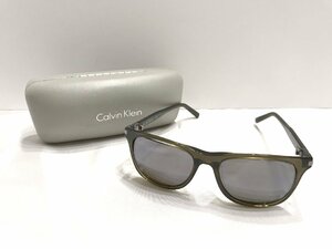 ■【YS-1】 カルバンクライン Calvin Klein ■ メンズ サングラス アイウエア ■ セルフレーム ブラウン 茶系 【同梱可能商品】■D