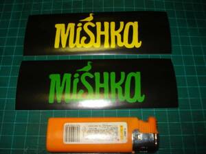 レア！MISHKA　ミシカのステッカー２枚セット②レゲエ系