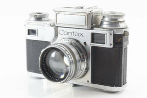 Contax Zeiss Ikon + Carl Zeiss Sonnar 50mm F1.5 コンタックス レンジファインダー フィルムカメラ 【ジャンク】 #5542