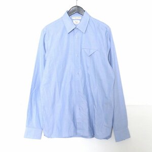 BOTTEGA VENETA ロングスリーブシャツ ブルー サイズ39 EPBV-19-970 ボッテガ ヴェネタ