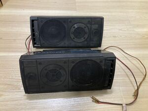 KENWOOD KSC-6000 スピーカー　ケンウッド 当時物 旧車 ボックススピーカー　カーオーディオ　