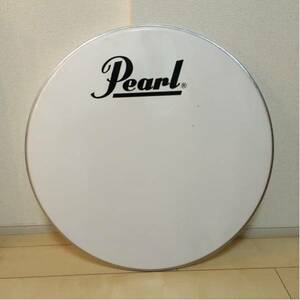 珍品 Pearl 特大ドラムヘッド28？インチ 未使用品