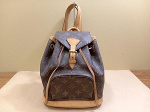 LOUIS VUITTON ルイヴィトン モノグラム ミニモンスリ M51137 リュックサック バッグ