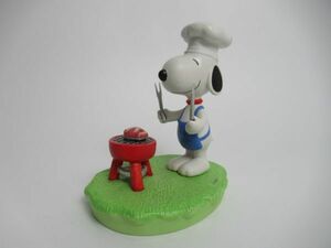 スヌーピー PEANUTS SNOOPY ピーナッツギャラリー フィギュア インテリア 置物 Hallmark ホールマーク バーベキュー JOE BAR-B-Q 限定品