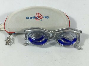 BOARDING RING　　ボーディングリング　　乗り物酔いメガネ　　ブルー　　現状品　　OS4.023　/06