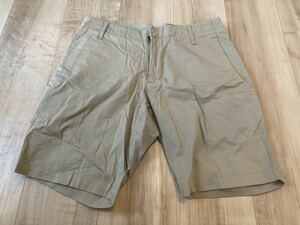 【中古】rapha Cotton Shorts 28 ベージュ