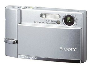 ソニー SONY デジタルスチルカメラ Cyber-shot T50 720万画素 シルバー DSC