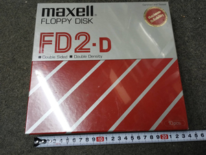 190 未開封 Maxell マクセル フロッピーディスク FLOPPY DISK FD2-D